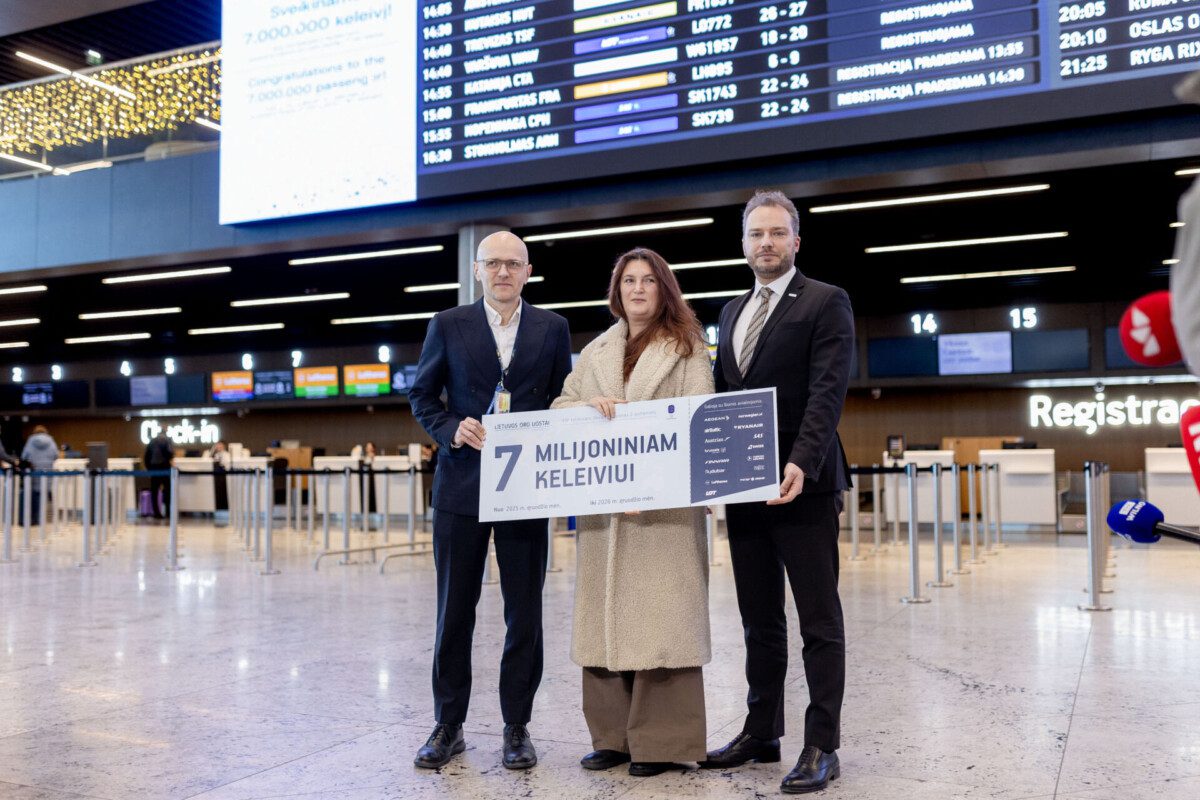 Lietuvos oro uostai muša beprotiškus rekordus, kur slypi sėkmės paslaptis?