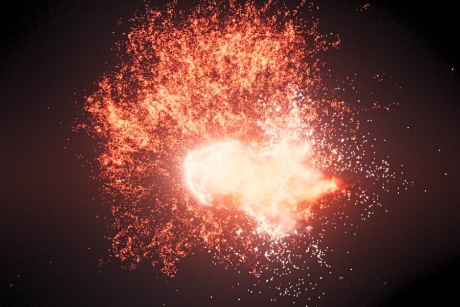 Ar tai pavojus mūsų planetai? Užfiksuotas asteroidų susidūrimas kaimyninėje sistemoje