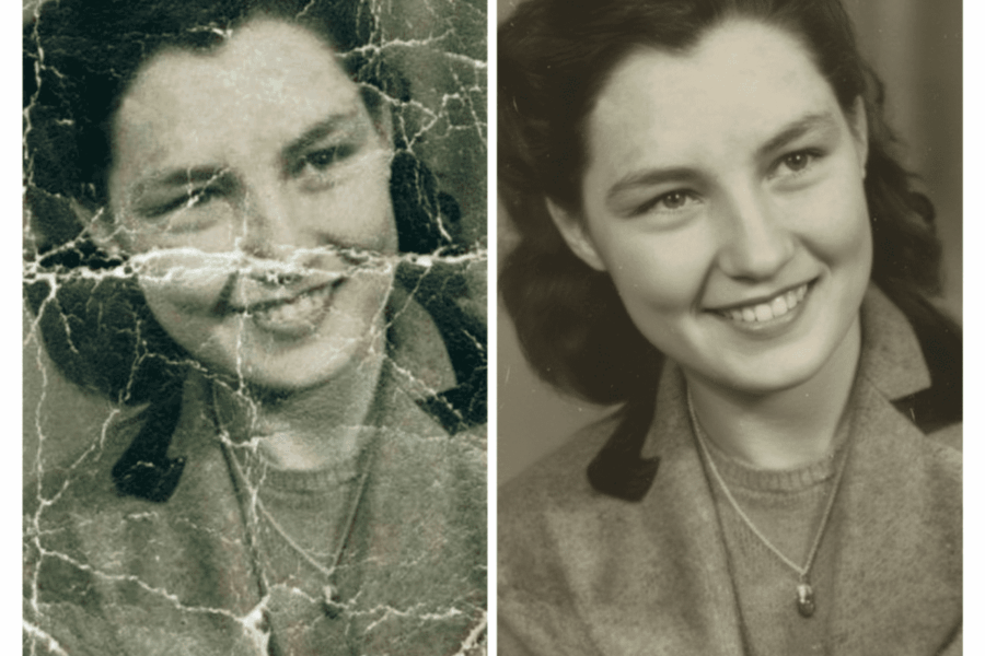 Dirbtinio intelekto magija: nuotraukos atgyja ir atskleidžia pamirštas šeimos paslaptis