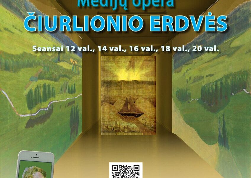Medijų opera „Čiurlionio erdvės“ – pasineri į genijaus vizijų kosmosą ir Žalčio kelią