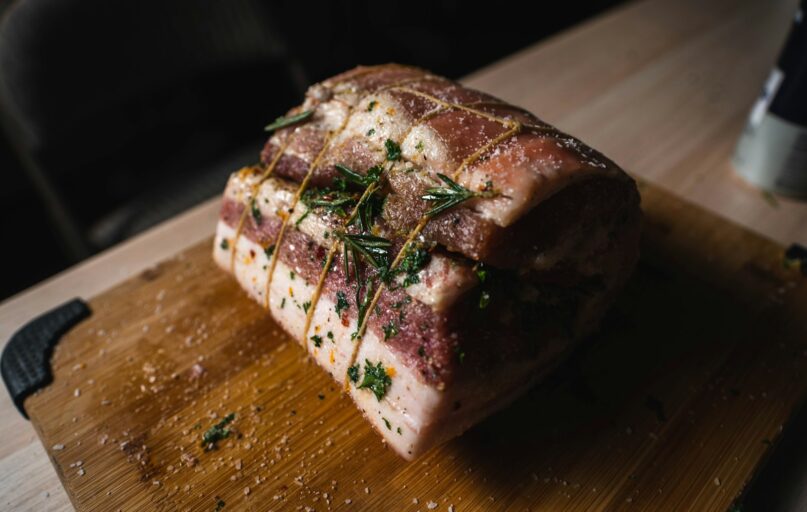 brown bread on brown wooden table
