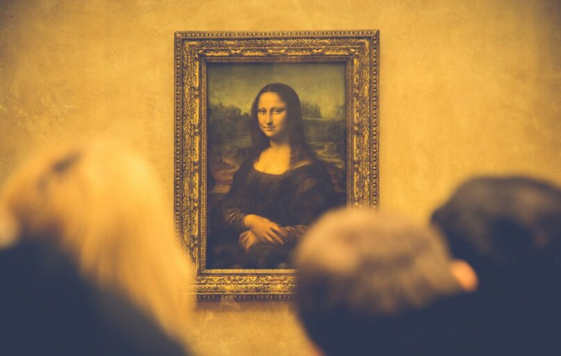 Mona Lisa painting