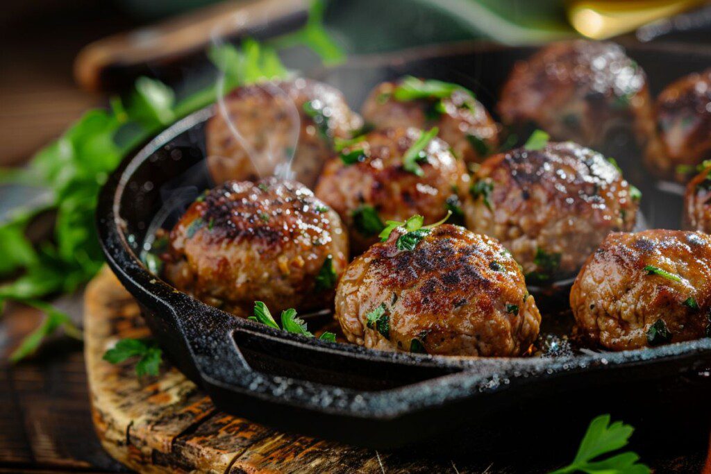 Sultingi kotletai su garstyčiomis – slaptas ingredientas minkštumui – Maltos mėsos ruošimo subtilybės