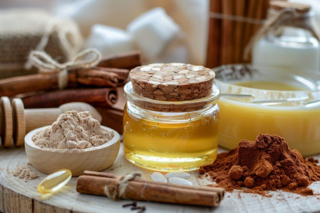 Namų sąlygomis pagaminta veido kaukė su medumi ir cinnamonu švelniai odai – Kaukės ingredientai ir jų paruošimas