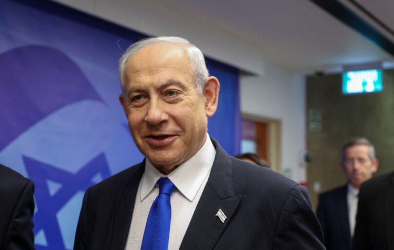 Benjaminas Netanyahu. EPA-ELTA nuotr.