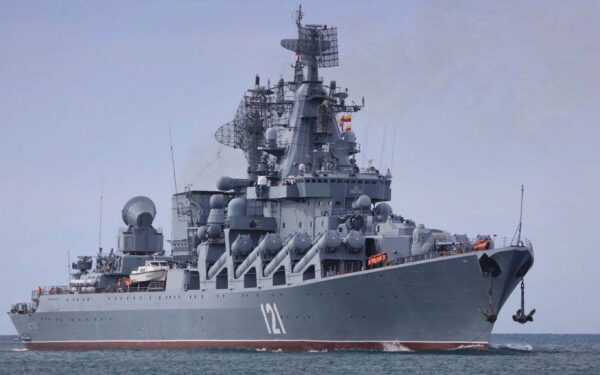 Rusija pirmąkart pripažino, kad jos kreiserį „Moskva“ paskandino Ukrainos raketos