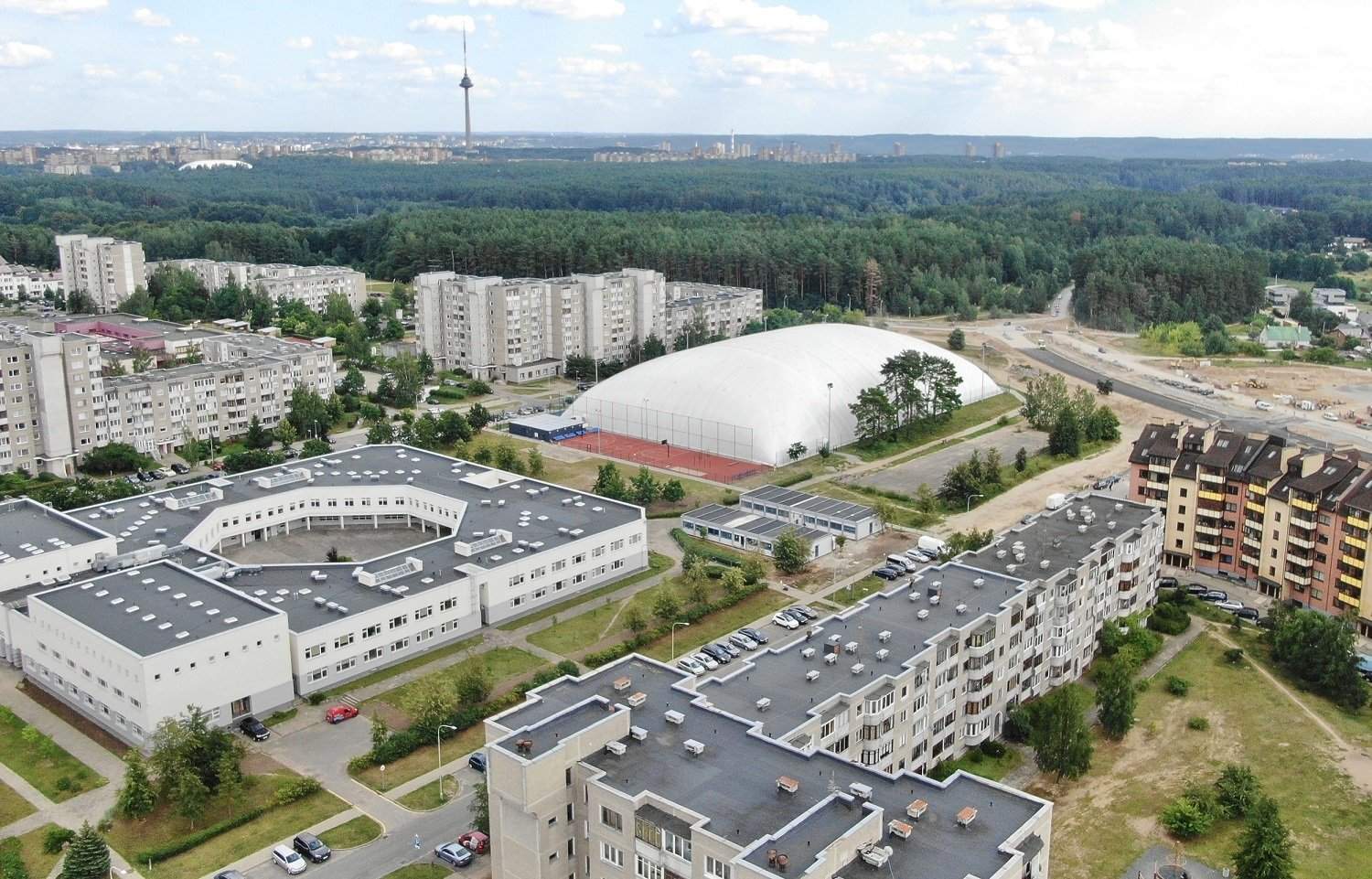 Pilaitėje pradėtos darželio statybos: planuojama 320 vietų ugdymo įstaiga su baseinu ir sporto sale