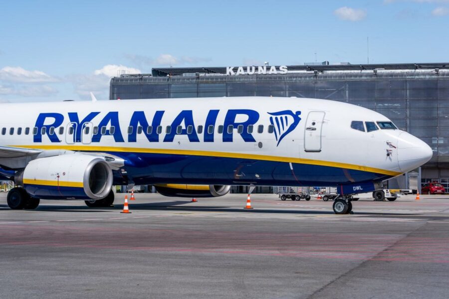 „Ryanair“ lėktuvas.