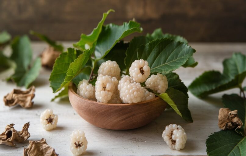 Baltosios šilkmedžio lapai – natūralus būdas kontroliuoti cukrų ir cholesterolį