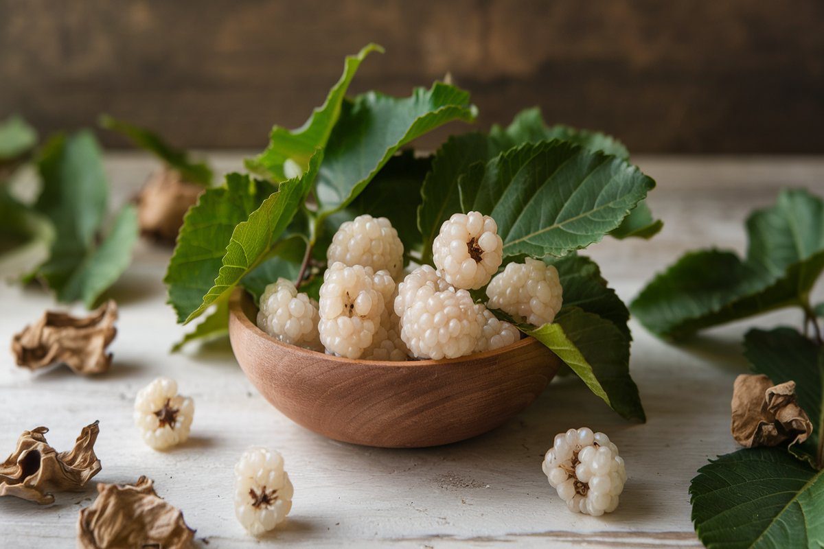 Baltojo šilkmedžio lapai – natūralus būdas kontroliuoti cukrų ir cholesterolį