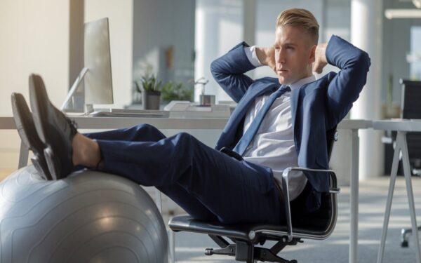 Pratimai biure: efektyvus pratimų kompleksas darbe