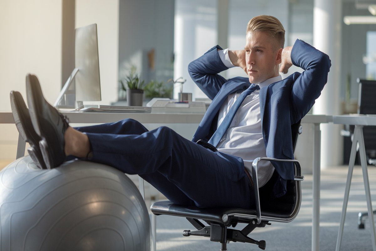 Pratimai biure: efektyvus pratimų kompleksas darbe