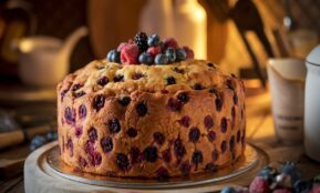 Pyragas su uogomis – tikras skonis, kuris nepalieka abejingų