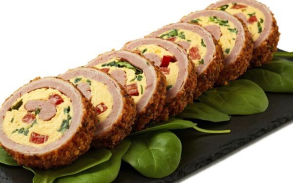 Paprasta gaminti ir itin skanu: pasigaminkite sultingą mėsos vyniotinį su sūriu ir grybais