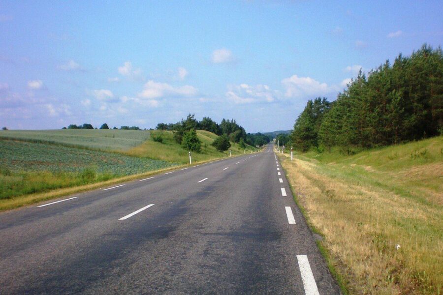 lithuania, scenic, landscape, sky, clouds, road, highway, trees, grass, rural, nature, outside, country, countryside, lithuania, lithuania, lithuania, lithuania, lithuania