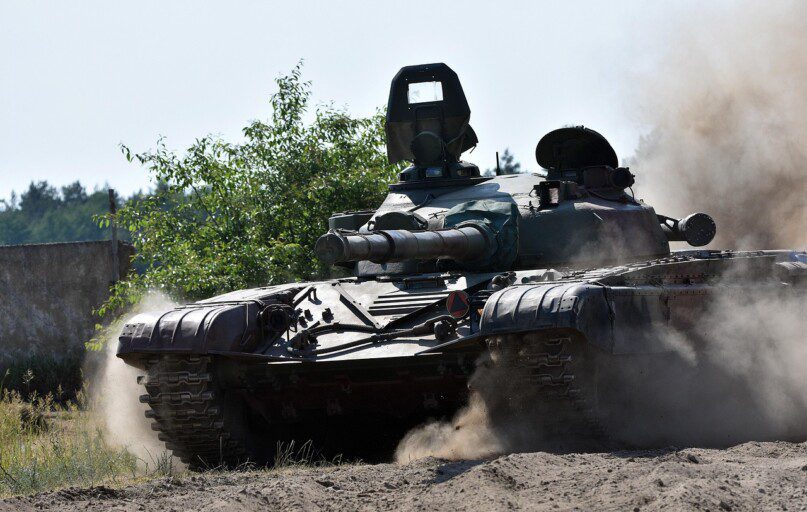 main battle tank, military vehicle, military exercises