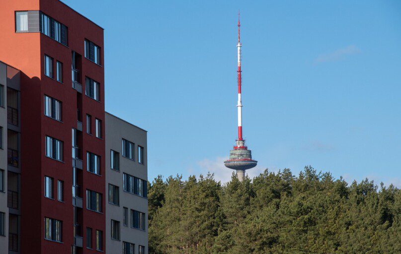 tv tower, forest, trees, buildings, sky, landscape, tower, architecture, building, communication, antenna, transmitter, landmark, nature, high, tv, lithuania, vilnius, vilnius, vilnius, vilnius, vilnius, vilnius