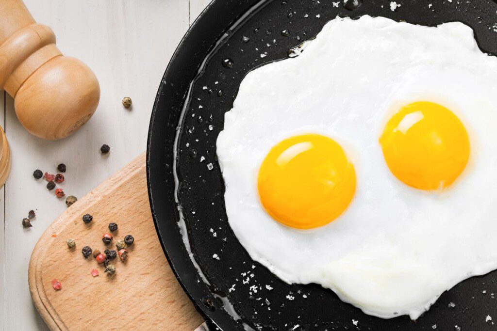 Kiaušiniai padeda jaustis sotiems ir susikaupusiems