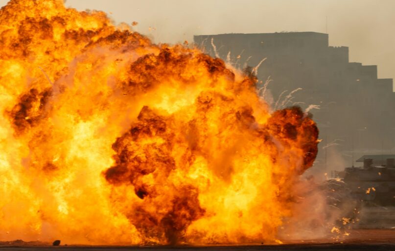 orange and yellow abstract painting