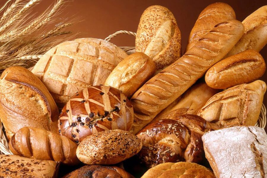 brown bread on brown wicker basket