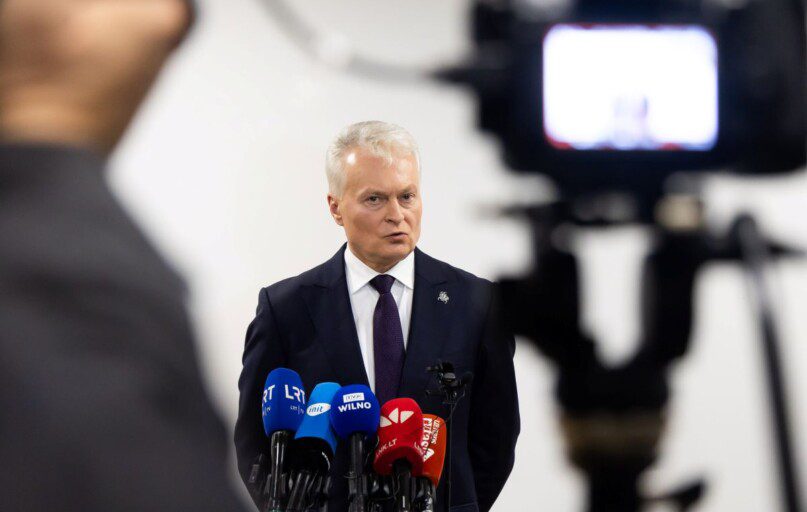 Gitanas Nausėda. ELTA / Dainius Labutis