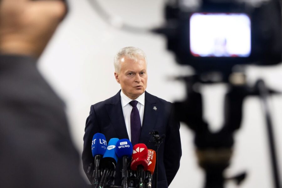 Gitanas Nausėda. ELTA / Dainius Labutis