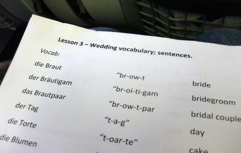 Vokiečių kalba. Unsplash nuotr.