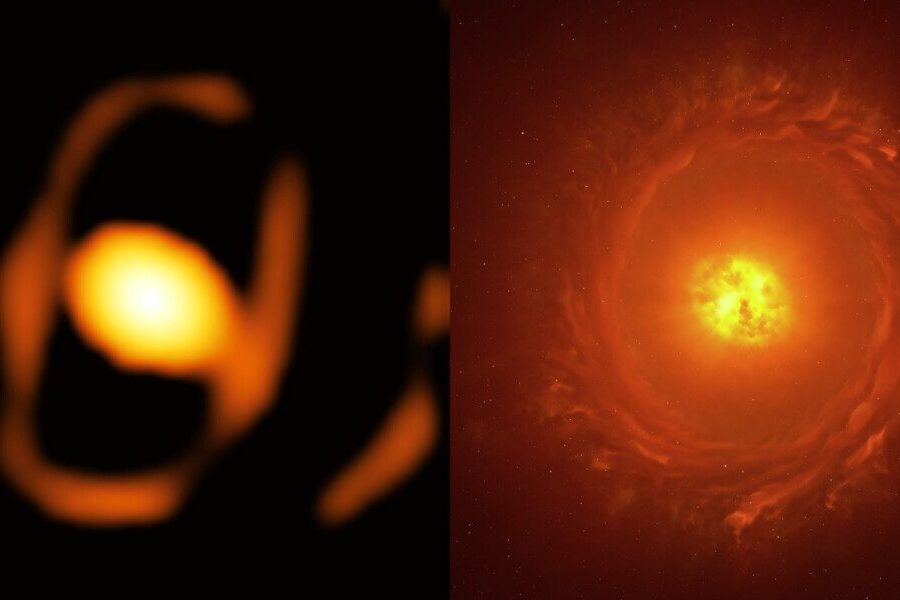 Paslaptingi pokyčiai kosmose: astronomai vėl aiškinasi, kas vyksta su viena didžiausių žvaigždžių WOH G64
