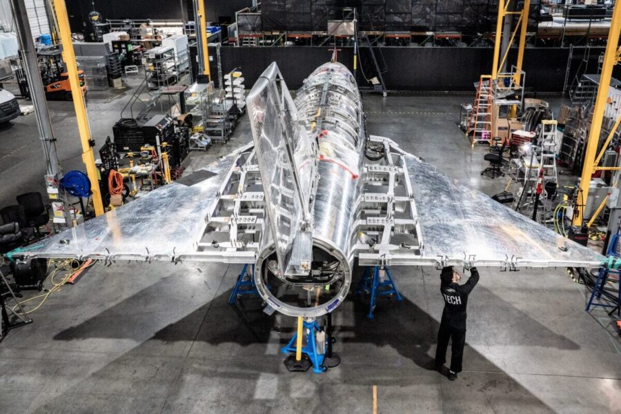 Naujas žingsnis aviacijoje: sėkmingai pakilo hipergarsinio orlaivio „Quarterhorse Mk 2.1“ prototipas