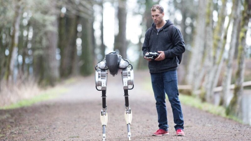 Humanoidinių robotų ateitis arčiau: „Cassie“ mokosi išvengti griuvimo dar prieš jam įvykstant