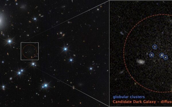 Persėjo spiečiuje aptikta neįprasta galaktika: sudaryta beveik vien iš tamsiosios materijos