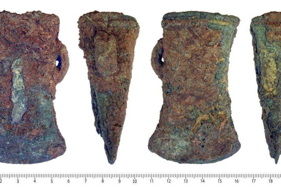 Raktų paieška baigėsi archeologine sensacija: aptiktas vienas didžiausių bronzos amžiaus lobių