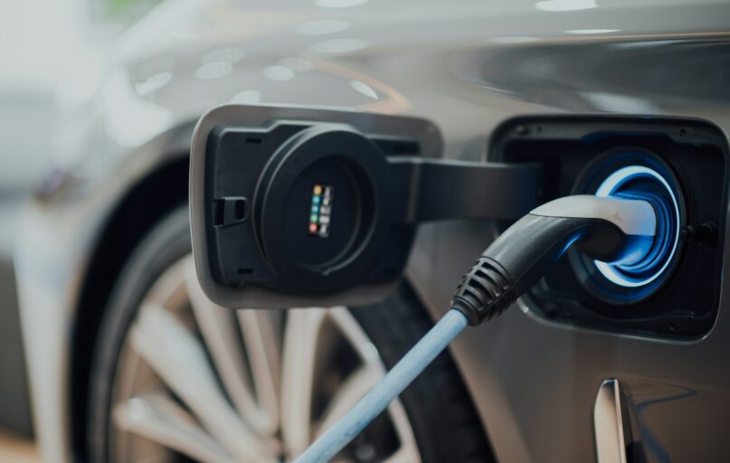 black and gray steering wheel