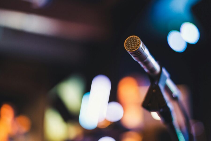 Mikrofonas. Pexels nuotr.