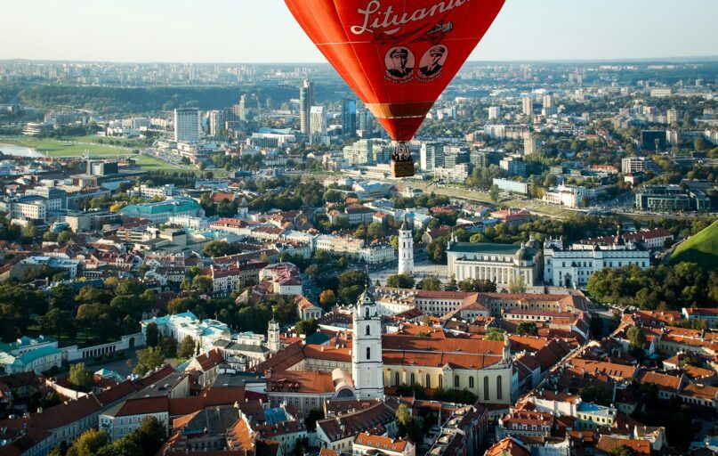 aerial photography of brown buildings during daytime