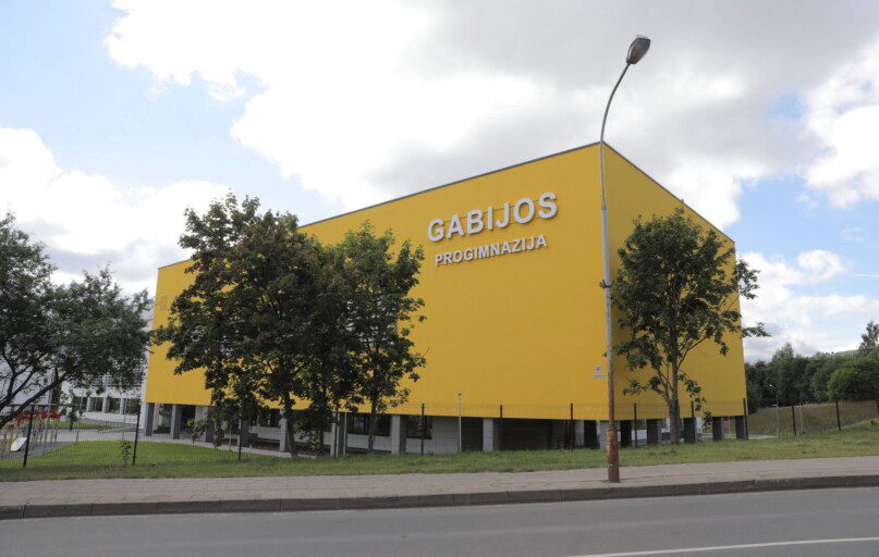 Naujoji Gabijos progimnazija Pašilaičiuose. Sauliaus Žiūros nuotr.