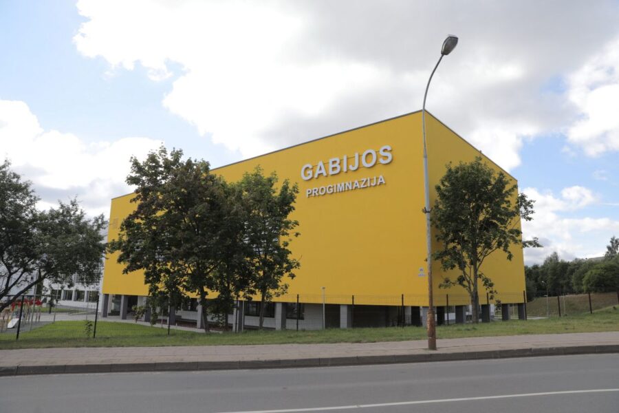 Naujoji Gabijos progimnazija Pašilaičiuose. Sauliaus Žiūros nuotr.