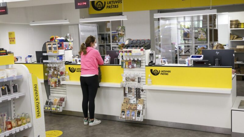 Lietuvos pašto skyriuje vyras dėl negalios negalėjo atsiimti pensijos