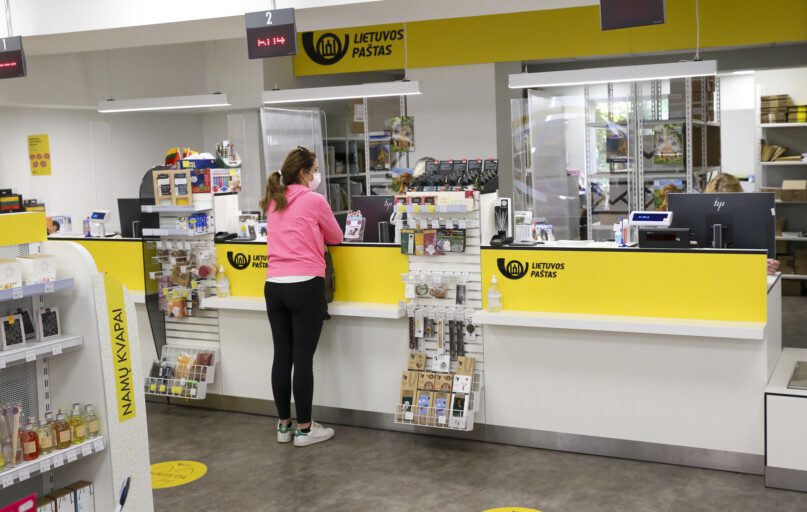 Lietuvos paštas. ELTA / Marius Morkevičius nuotr.