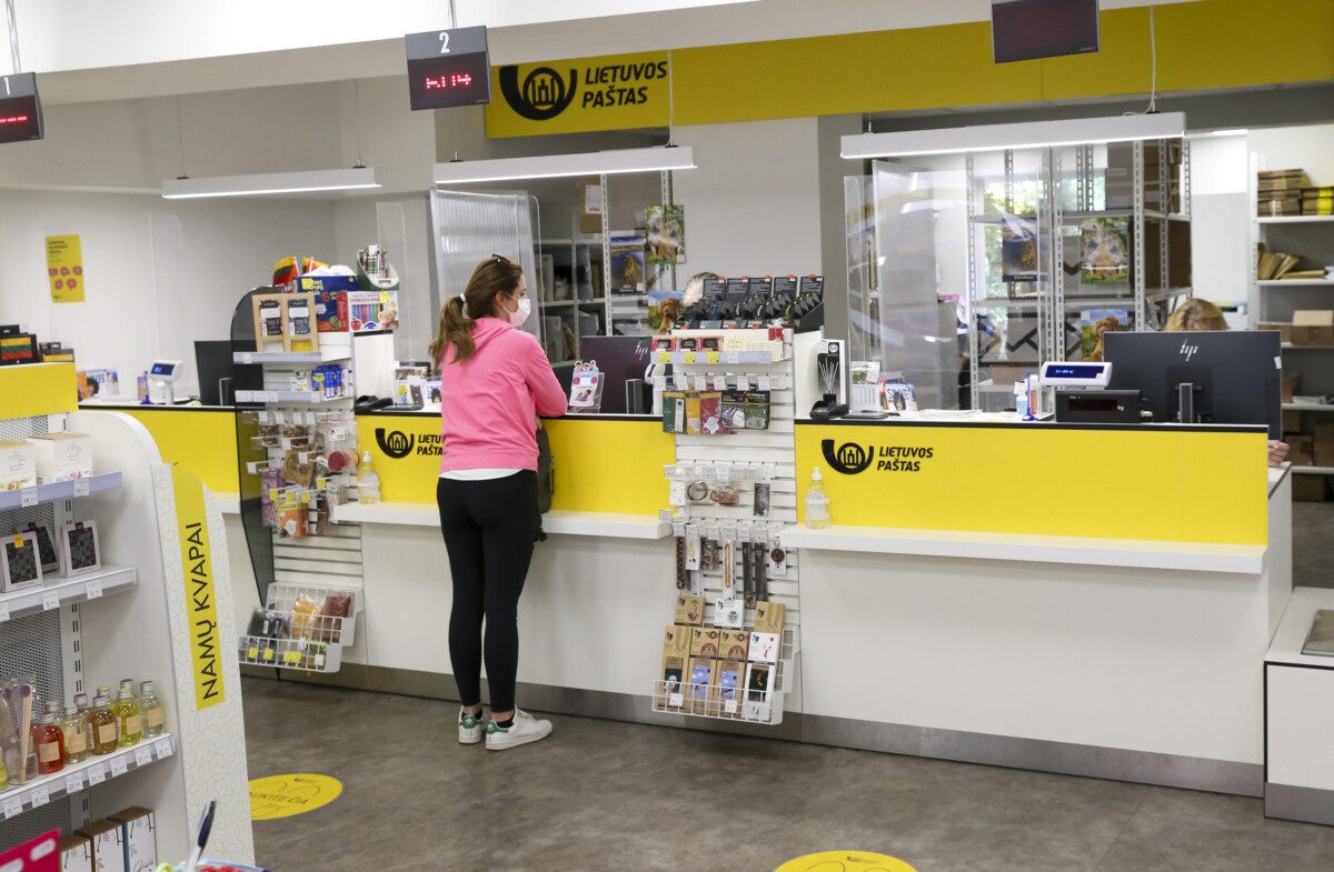 Lietuvos pašto skyriuje vyras dėl negalios negalėjo atsiimti pensijos