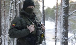 Pasienis su Baltarusija. Mariaus Morkevičiaus (ELTA) nuotr.