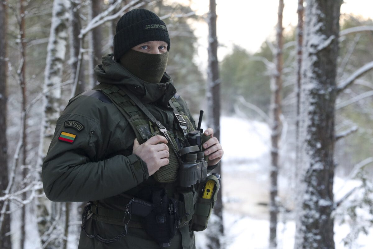 Pasienis su Baltarusija. Mariaus Morkevičiaus (ELTA) nuotr.