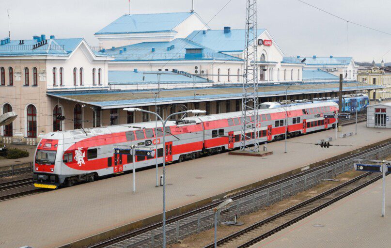 Vilniaus geležinkelio stotis. Dainiaus Labučio (ELTA) nuotr.