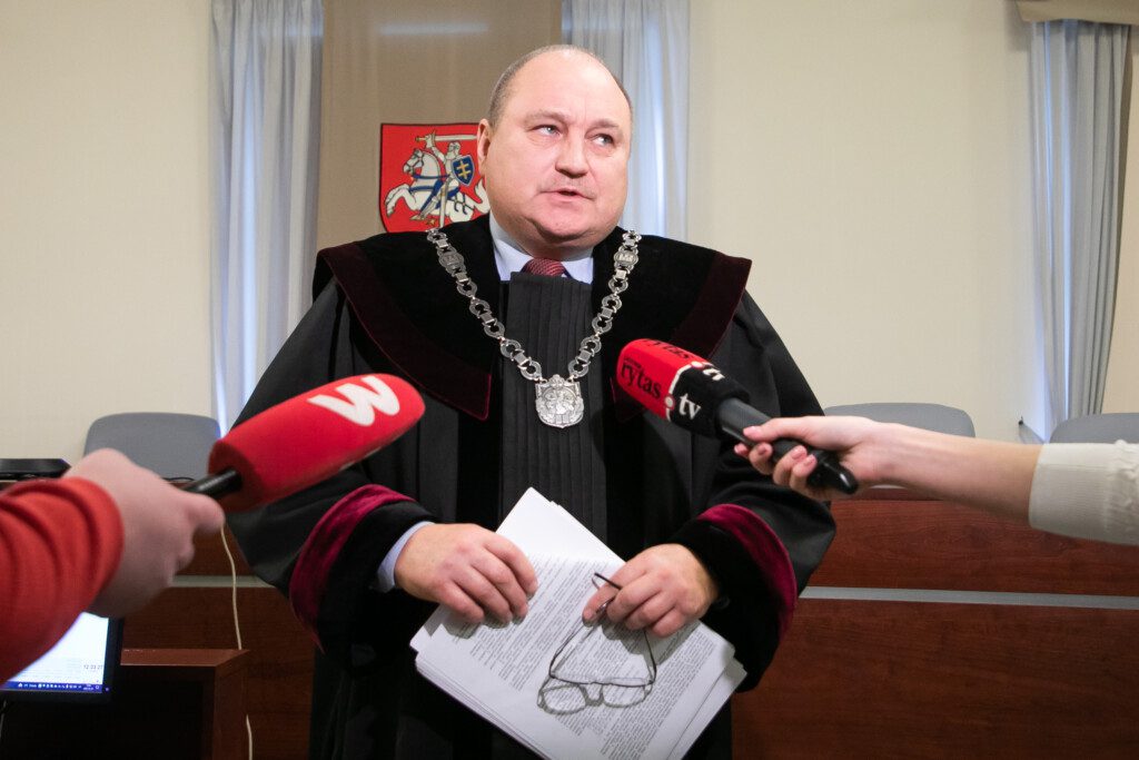 Teisėjas Gintaras Kryževičius. Dainiaus Labučio (ELTA) nuotr.