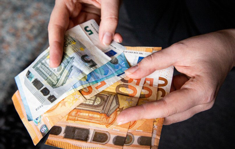 Grynieji pinigai. Mariaus Morkevičiaus (ELTA) nuotr.