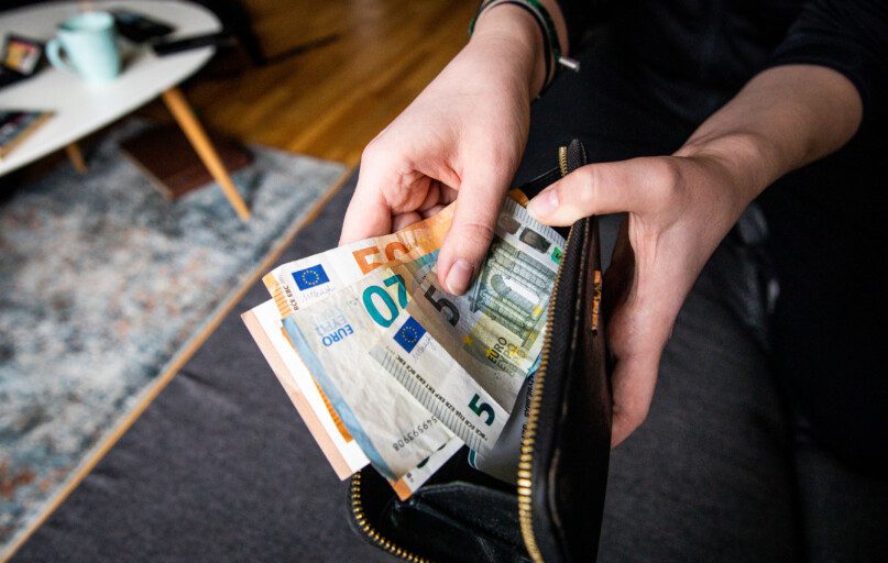 Grynieji pinigai. Mariaus Morkevičiaus (ELTA) nuotr.