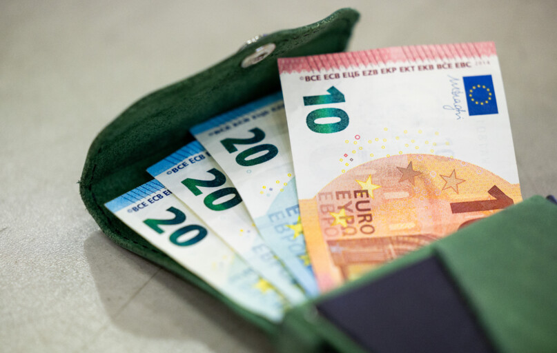 Pinigai. ELTA / Žygimantas Gedvila nuotr.