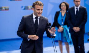 Emmanuelis Macronas. ELTA / Julius Kalinskas nuotr.