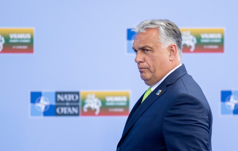 Vengrijos ministras pirmininkas Viktoras Orbanas. ELTA / Julius Kalinskas nuotr.