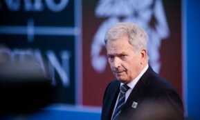 Sauli Niinisto. ELTA / Josvydas Elinskas nuotr.